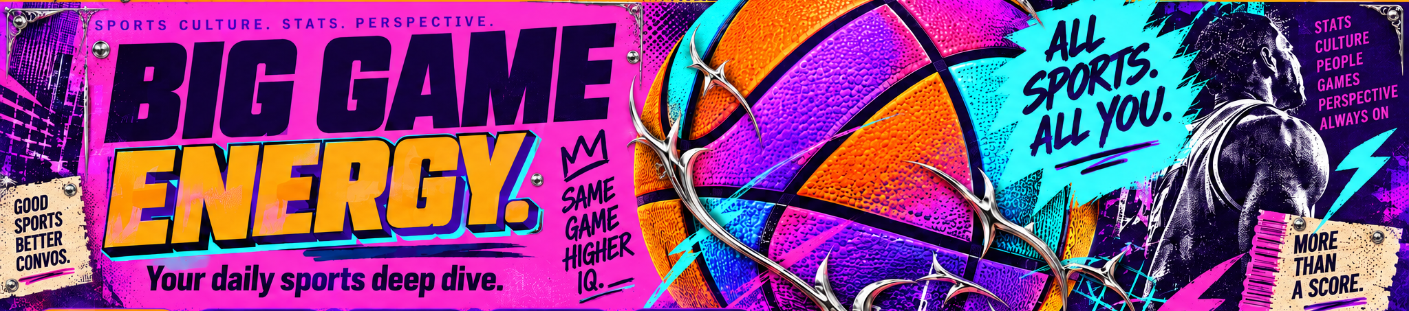 Big Game Energy - your daily sports deep dive